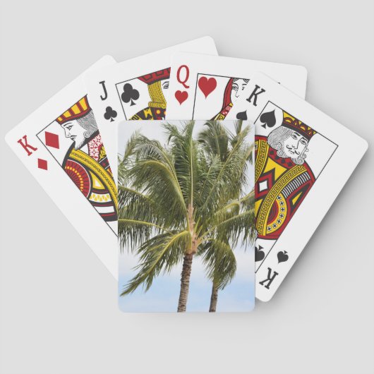 Kauai Palmbomen Pokerkaarten (Achterkant)
