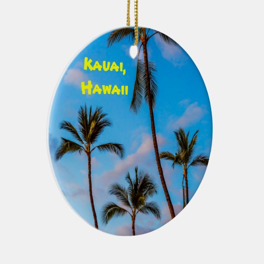 Kauai Palms Keramisch Ornament (Rechts)