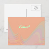 Kauai Pastel Wings Briefkaart (Voorkant / Achterkant)