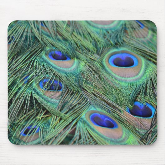 Kauai Peacock Feathers Muismat (Voorkant)