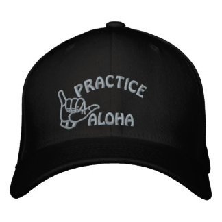 Kauai Praktijk Aloha Shaka (Hang los) Geborduurde Pet