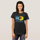 Kauai Retro Surf T Shirt Hawaii Surfen Design CL (Voorkant volledig)