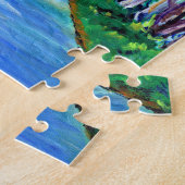 Kauai Rooster in de boomtunnel Legpuzzel (Zijkant)