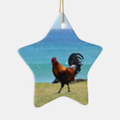Kauai rooster keramisch ornament (Rechts)