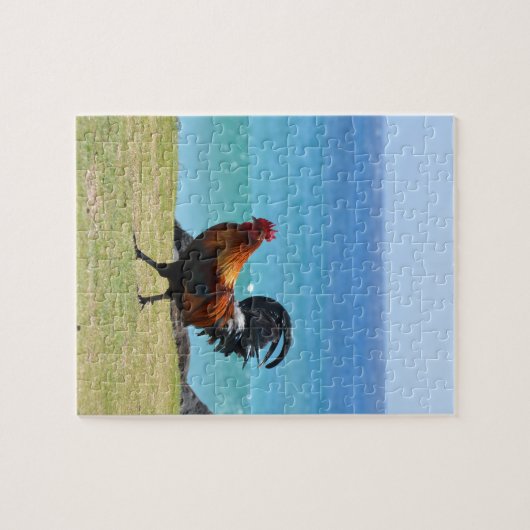 Kauai rooster legpuzzel (Horizontaal)