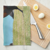 Kauai rooster theedoek (Quarter Fold)