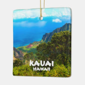 Kauai Schilderachtig kerstversiering Keramisch Ornament (Links)