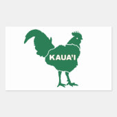 Kaua'i Sticker (Voorkant)