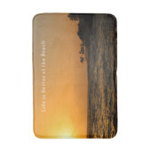 Kauai Strand Oceaan Zonsondergang Badmat (Voorkant Verticaal)