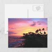 Kauai Sunset Briefkaart (Voorkant / Achterkant)