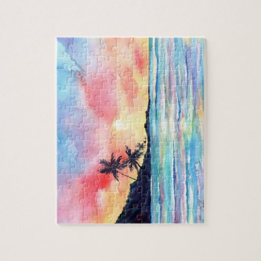 Kauai Sunset game Legpuzzel (Verticaal)