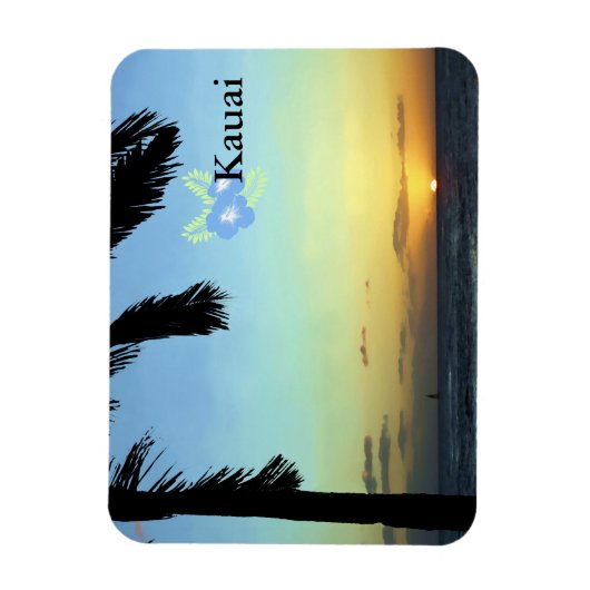 Kauai Sunset Magneet (Verticaal)