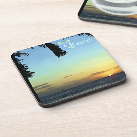 Kauai Sunset Onderzetter (Linkerzijde)