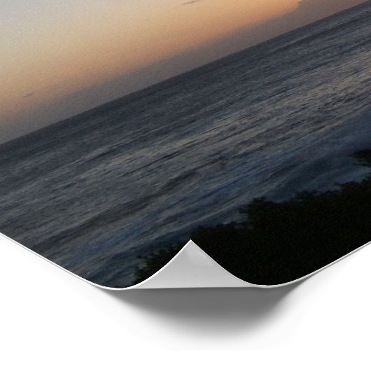Kauai Sunset Poster (Hoek)