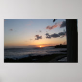 Kauai Sunset Poster (Voorkant)