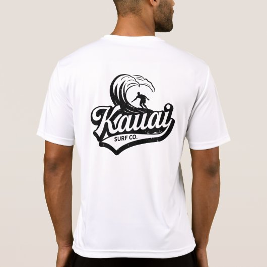 Kauai Surf Co. Surf T-shirt (Achterkant)