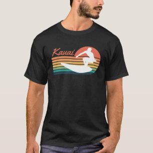 Kauai surfstrand haan kip vakantie t-shirt