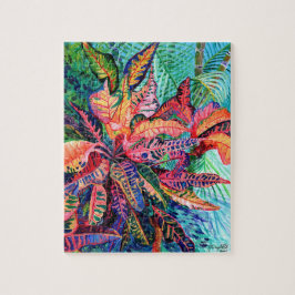 Kauai Tropical Croton Plant Puzzle Legpuzzel