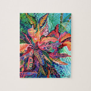 Kauai Tropical Croton Plant Puzzle Legpuzzel