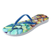 Kauai Tropical Pineapple Teenslippers (Schuin)