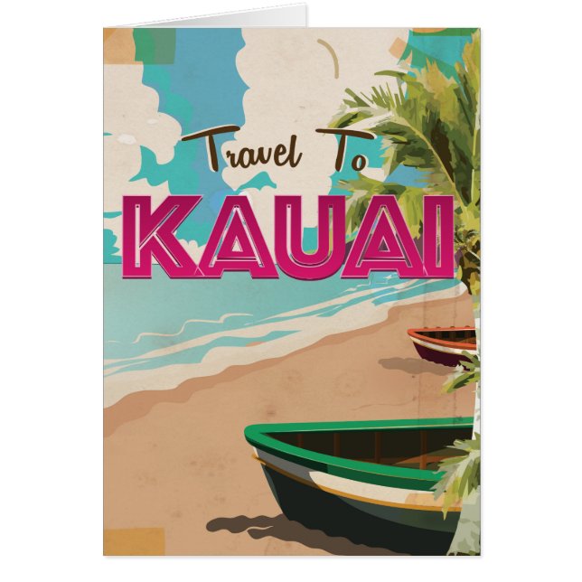 Kauai  vakantie-Poster (Voorkant)