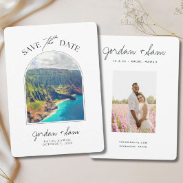 Kauai Wedding Save the Date Kaart