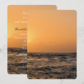 Kauai Zonsondergang Trouwdag Jubileum Kaart (Voorkant / Achterkant)