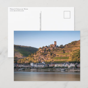 Kaub am Rhein Duitsland Briefkaart