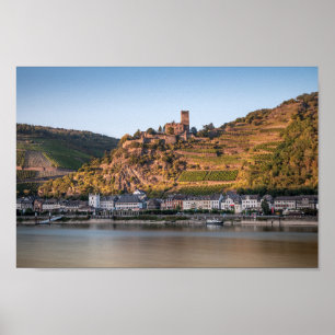 Kaub am Rhein - Duitsland Poster