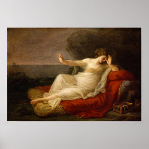 Kauffman - Ariadne Verlaten Door Theseus Poster