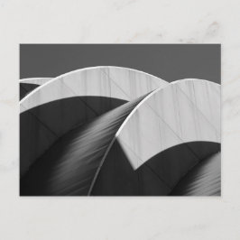 Kauffman Center Black en White Curves Briefkaart