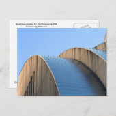 Kauffman Center Blue Curves, Kansas City Briefkaart (Voorkant / Achterkant)