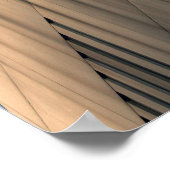 Kauffman Center Blue Curves, Kansas City Poster (Hoek)