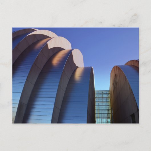 Kauffman Center Curves and Shadows, Kansas City Briefkaart (Voorkant)