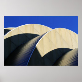 Kauffman Center Curves and Shadows Poster