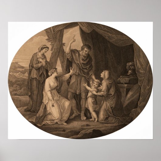 Kauffman - Coriolanus God van soldaten Poster (Voorkant)