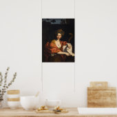 Kauffman - Cumaean Sibyl After Domenichino 1763 Poster (Keuken)