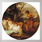 Kauffman - Cymon en Iphigenia Poster (Voorkant)