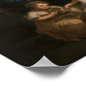 Kauffman - Earl of Gower - familie 1772 Poster (Hoek)