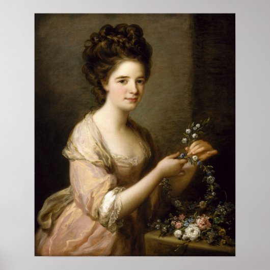 Kauffman - Eleanor countess of Lauderdale Poster (Voorkant)