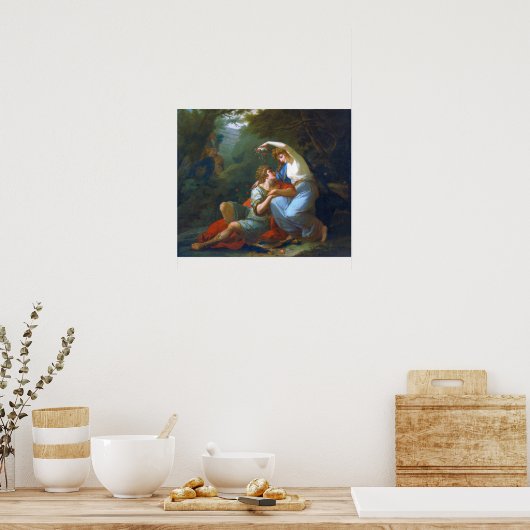 Kauffman - Rinaldo en Armida Poster (Keuken)