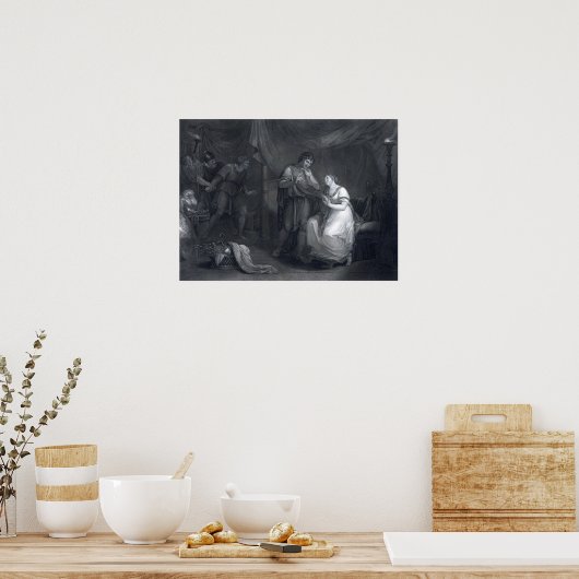 Kauffman - Scene from Troilus and Cressida Poster (Keuken)