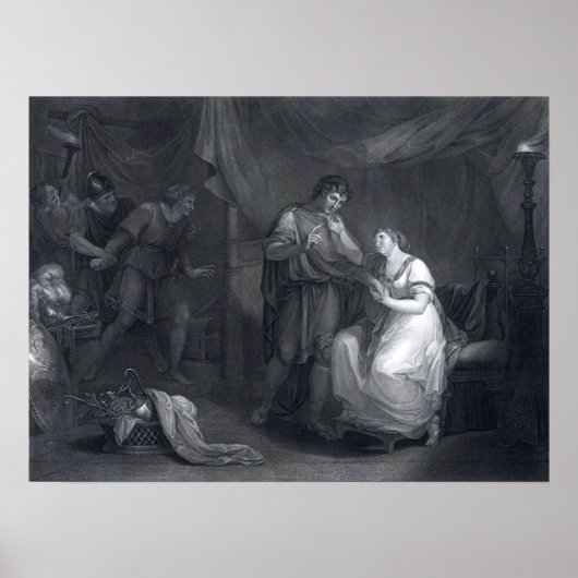 Kauffman - Scène uit Troilus en Cressida Poster (Voorkant)