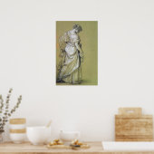 Kauffman - Studie van staande vrouw Poster (Keuken)
