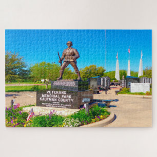 Kaufman County Veterans Memorial Normandy Frankrij Legpuzzel