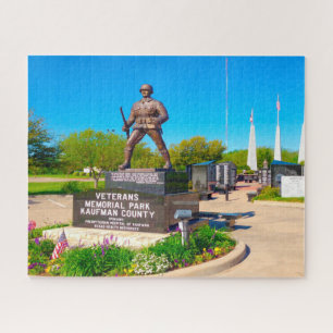 Kaufman County Veterans Memorial Normandy Frankrij Legpuzzel