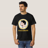 Kaukasiërs Funny  Kaukasische pride T-shirt (Voorkant volledig)