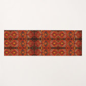 Kaukasisch tapdesign in warme kleuren, nr. 2 yogamat (Voorkant (horizontaal))