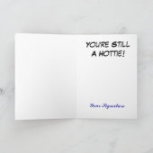 Kaukasische Cartoon brandweerman Kaart aanpassen! (Binnen)