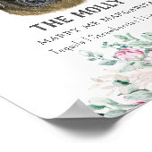 Kaukasische herder hond handtekening Drink teken Poster (Hoek)